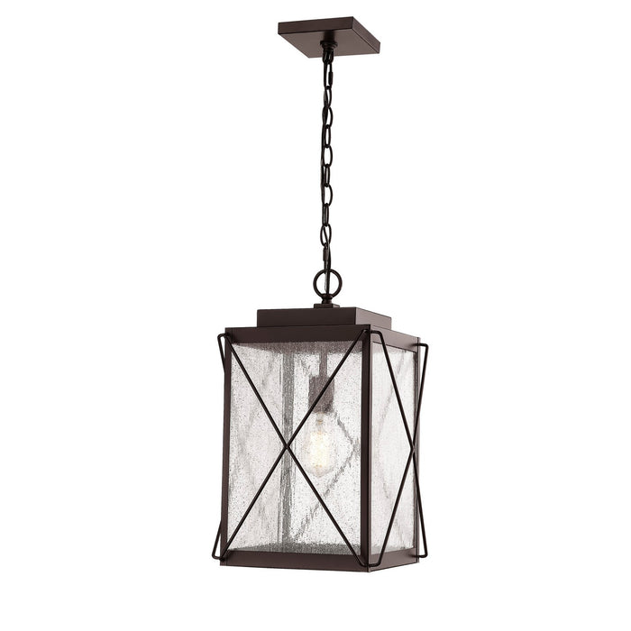 Millennium 2615-PBZ One Light Outdoor Hanging Lantern, Powder Coated Bronze