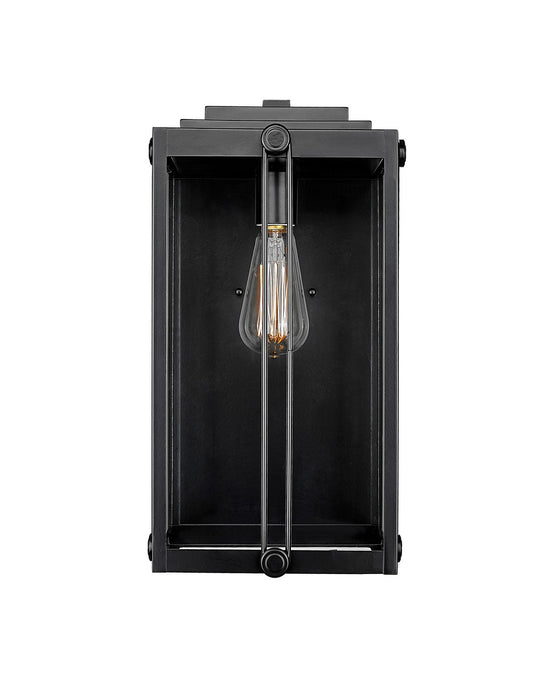 Millennium 42632-PBK One Light Outdoor Wall Sconce, Powder Coated Black