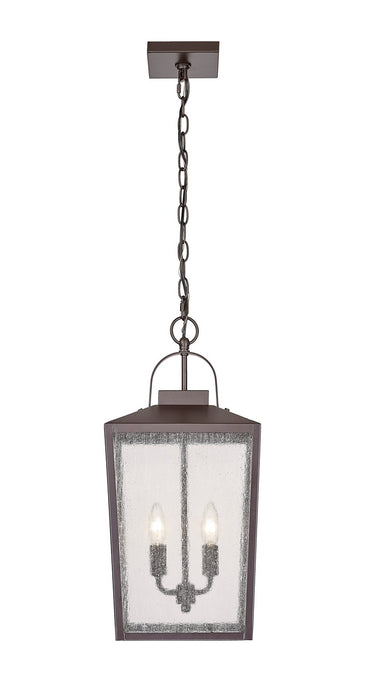 Millennium 42655-PBZ Two Light Outdoor Hanging Lantern, Powder Coated Bronze