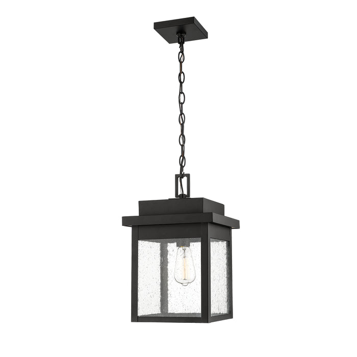 Millennium 2665-PBK One Light Outdoor Hanging Lantern, Powder Coated Black