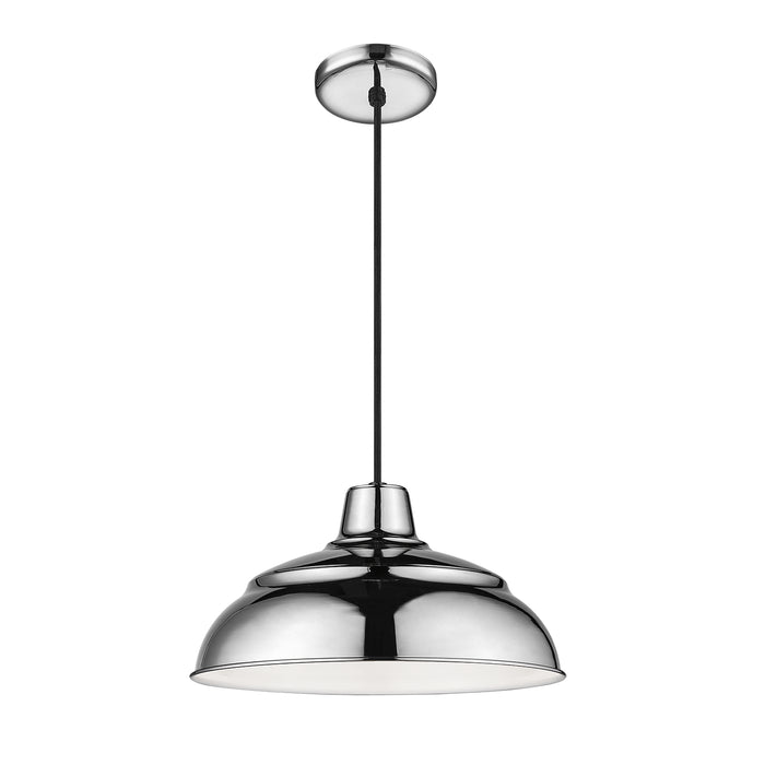 Millennium RWHC14-PN One Light Pendant, Polished Nickel