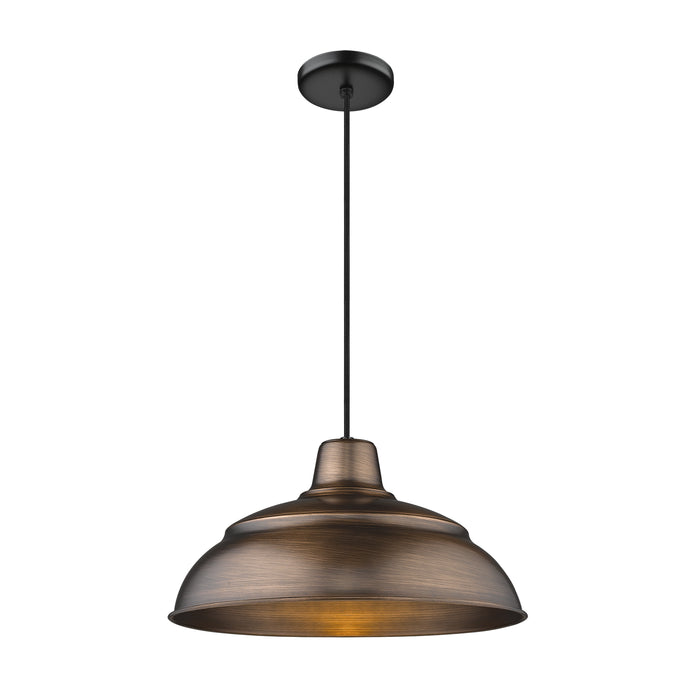 Millennium RWHC17-NC One Light Pendant, Natural Copper