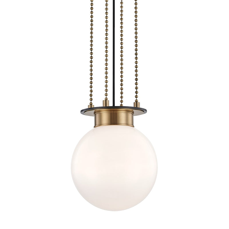 Hudson Valley 2011-AOB One Light Pendant, Aged Old Bronze