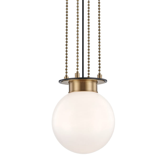 Hudson Valley 2011-AOB One Light Pendant, Aged Old Bronze