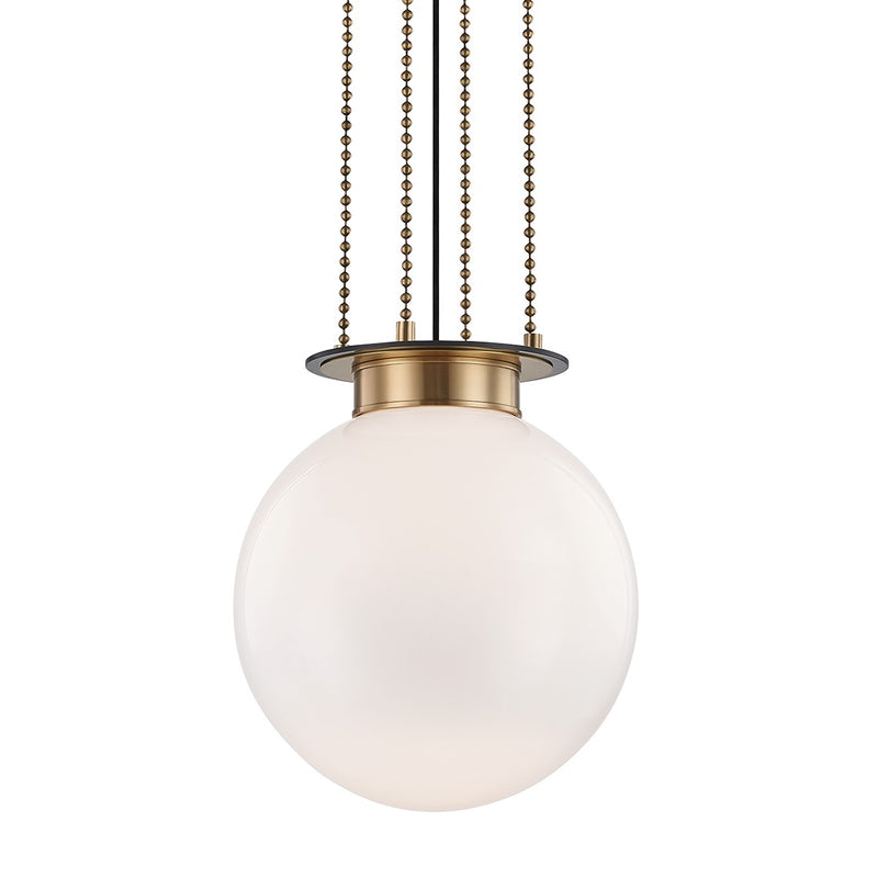 Hudson Valley 2017-AOB One Light Pendant, Aged Old Bronze