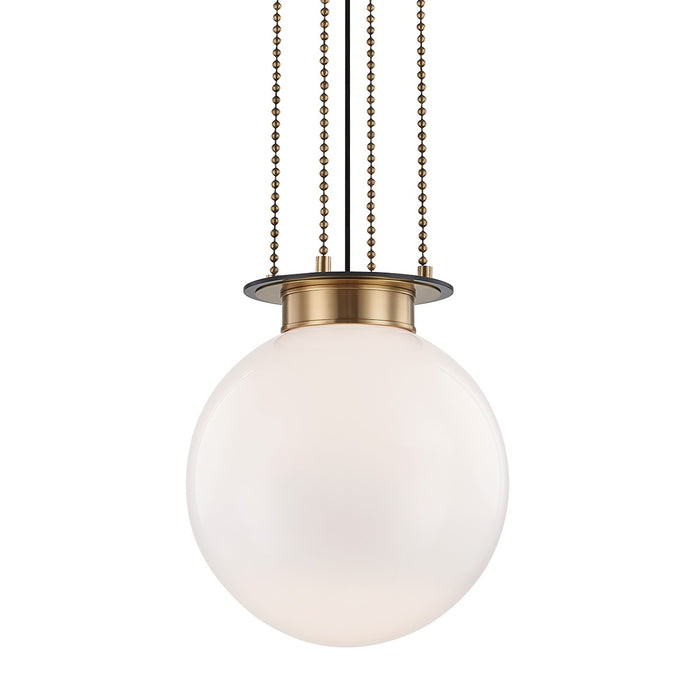 Hudson Valley 2017-AOB One Light Pendant, Aged Old Bronze