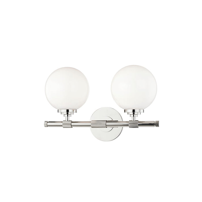Hudson Valley 3702-PN Two Light Bath Bracket, Polished Nickel