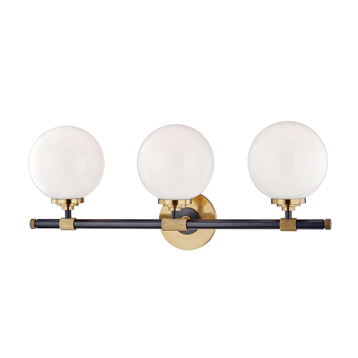Hudson Valley 3703-AOB Three Light Bath Bracket, Aged Old Bronze