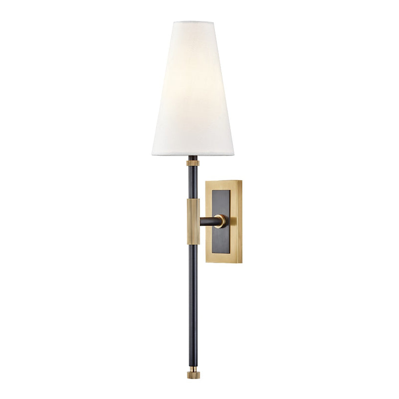 Hudson Valley 3721-AOB One Light Wall Sconce, Aged Old Bronze
