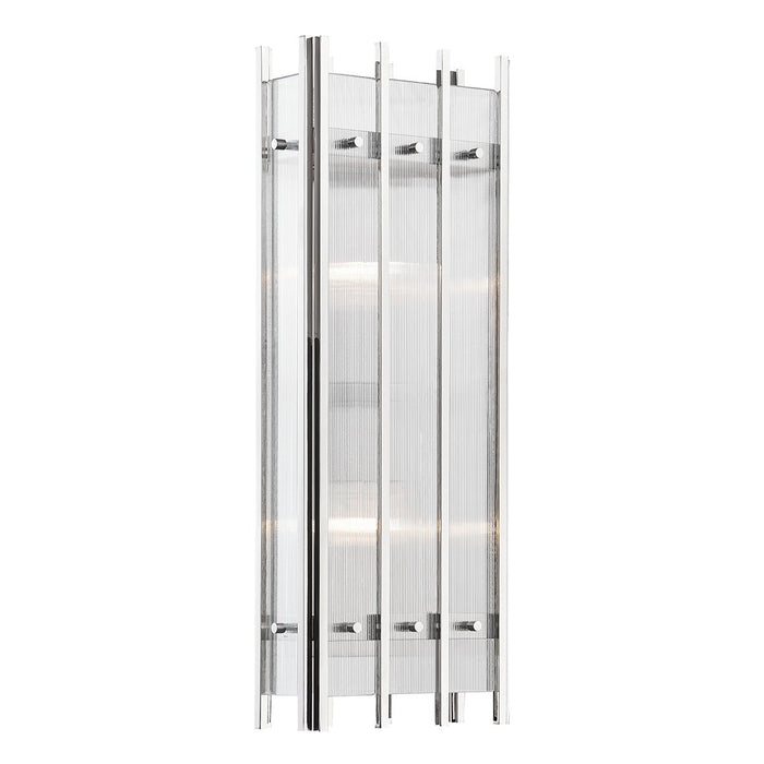 Hudson Valley 7500-PN Two Light Wall Sconce, Polished Nickel