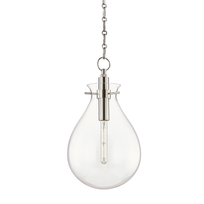Hudson Valley BKO102-PN LED Pendant, Polished Nickel