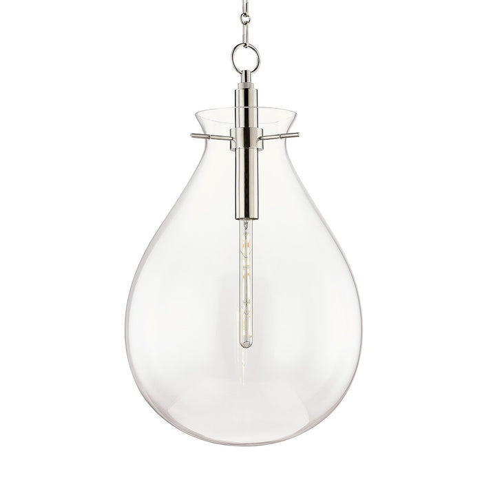 Hudson Valley BKO103-PN LED Pendant, Polished Nickel