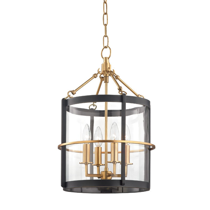 Hudson Valley BKO200-AOB Four Light Lantern, Aged Old Bronze