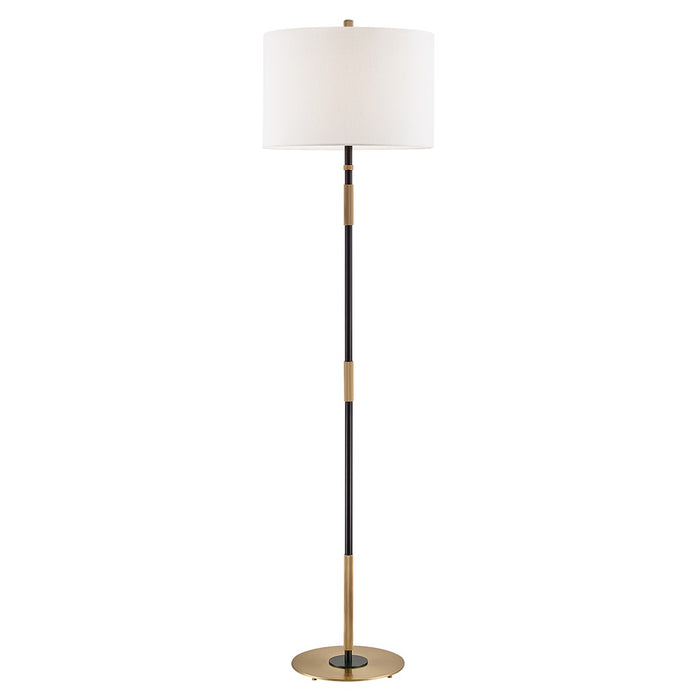 Hudson Valley L3724-AOB One Light Floor Lamp, Aged Old Bronze