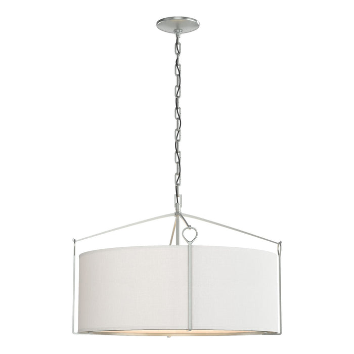 Hubbardton Forge 104250-SKT-82-SF2290 Four Light Pendant, Vintage Platinum