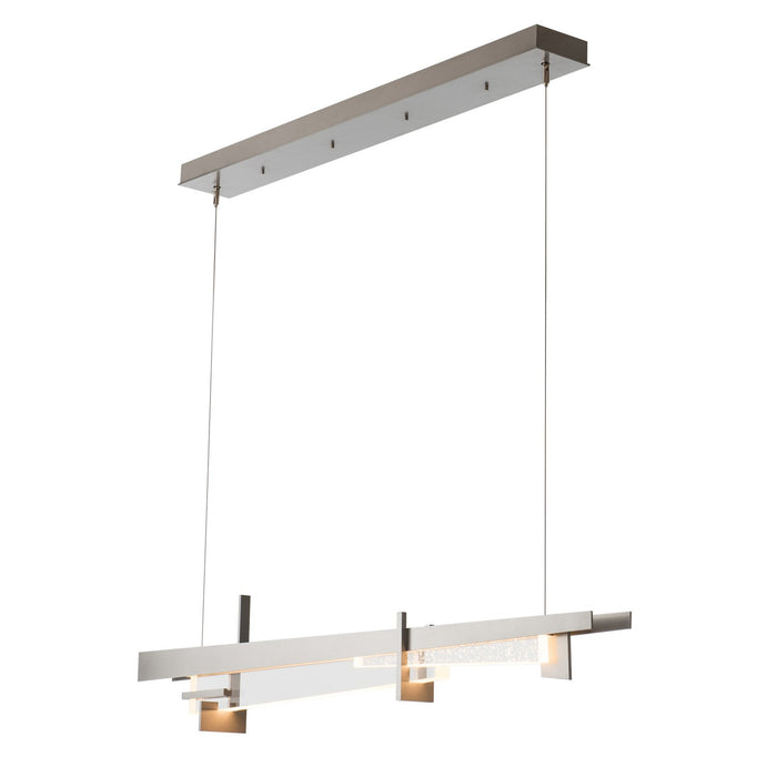 Hubbardton Forge 139901-LED-STND-82-ZQ0640 LED Pendant, Vintage Platinum