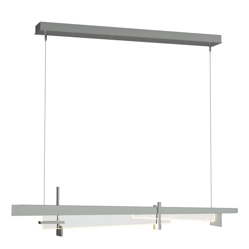 Hubbardton Forge 139901-LED-STND-82-ZQ0640 LED Pendant, Vintage Platinum