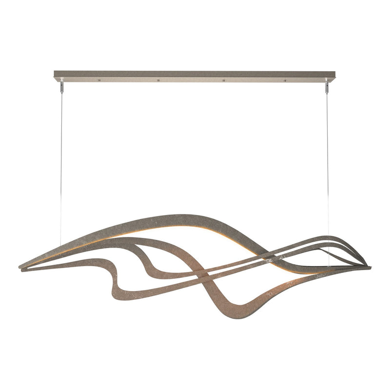 Hubbardton Forge 139905-LED-STND-07 LED Pendant, Dark Smoke