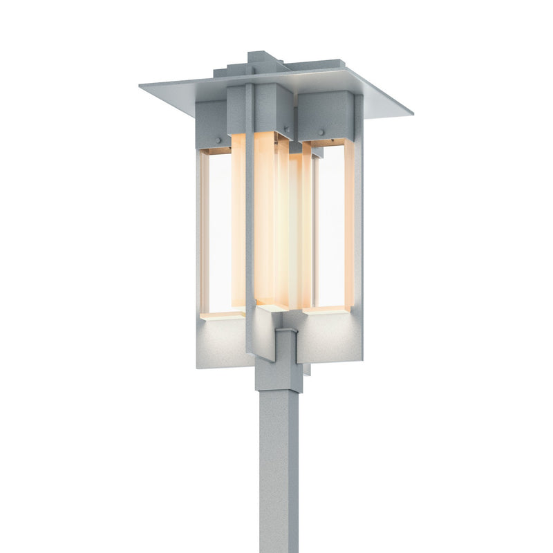 Hubbardton Forge 346410-SKT-78-ZM0616 Four Light Outdoor Post Mount, Coastal Burnished Steel