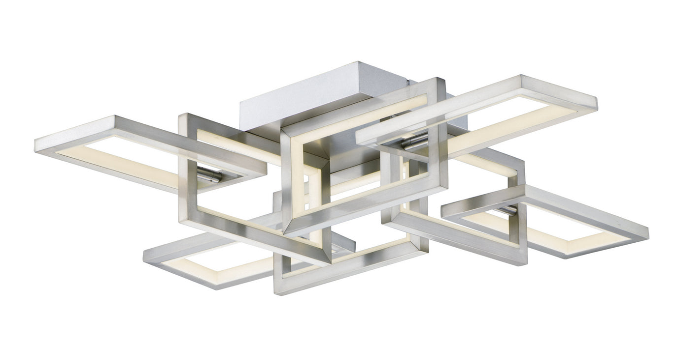 ET2 E20352-SN LED Flush Mount, Satin Nickel