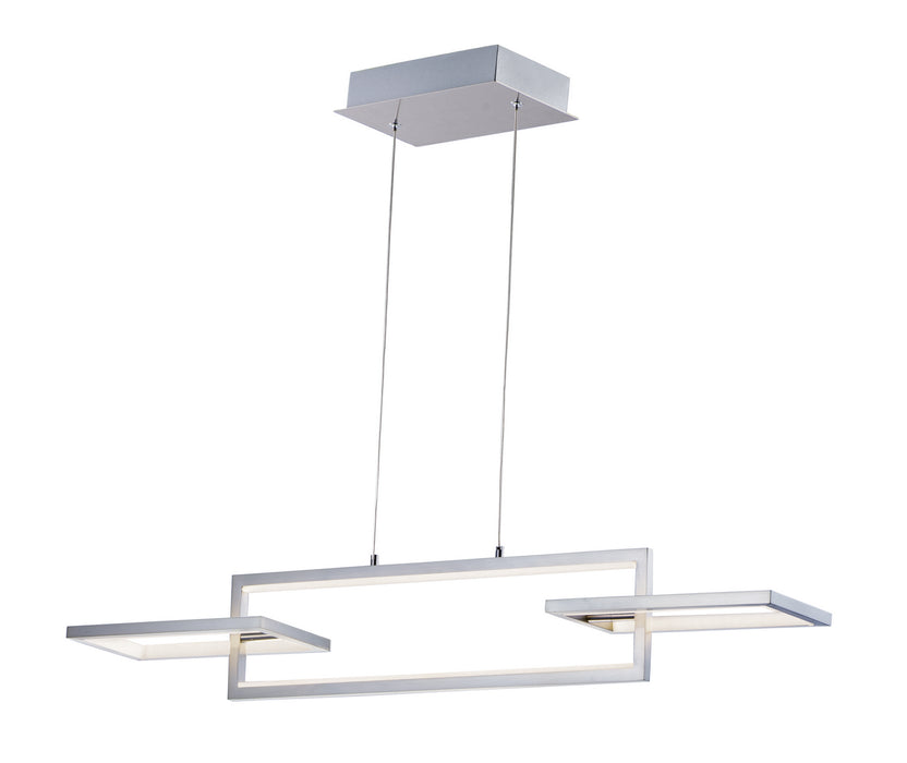ET2 E20354-SN LED Pendant, Satin Nickel
