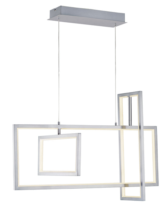 ET2 E20356-SN LED Pendant, Satin Nickel