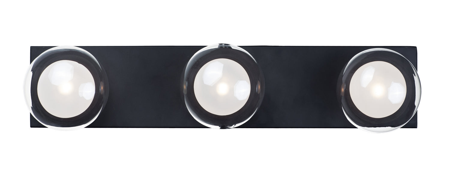 ET2 E21453-93BK LED Bath Vanity, Black
