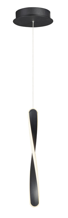 ET2 E24151-BK LED Mini Pendant, Black