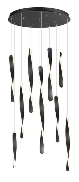 ET2 E24156-BK LED Pendant, Black
