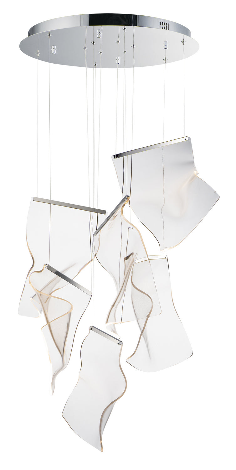 ET2 E24875-133PC LED Pendant, Polished Chrome