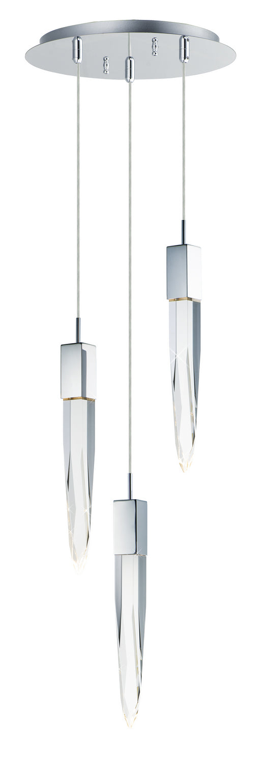 ET2 E31243-20PC LED Pendant, Polished Chrome
