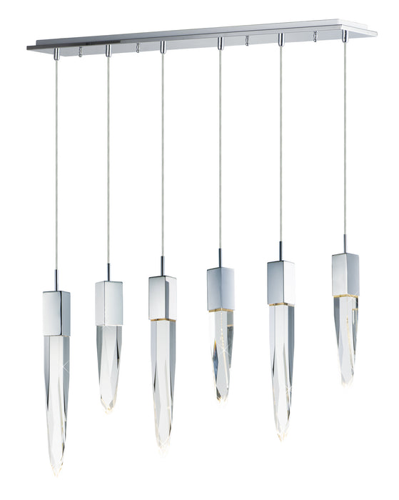 ET2 E31245-20PC LED Pendant, Polished Chrome