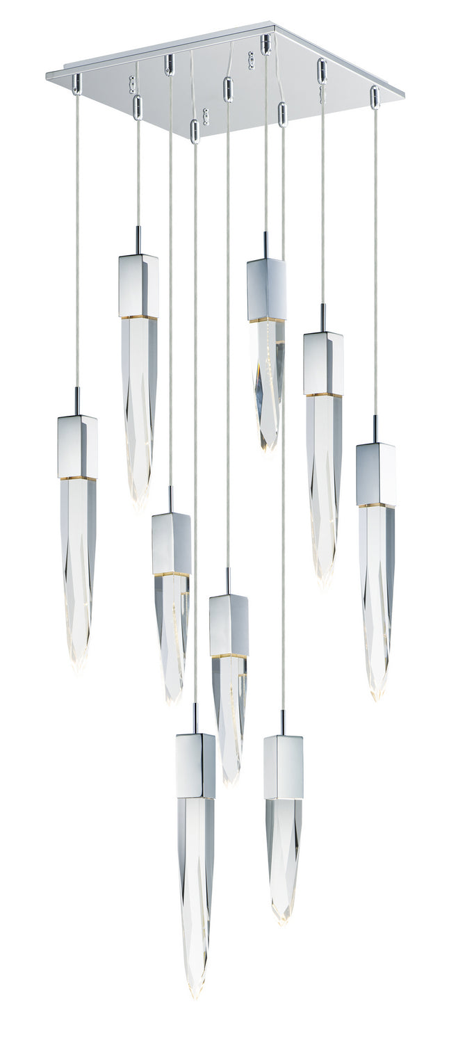ET2 E31246-20PC LED Pendant, Polished Chrome