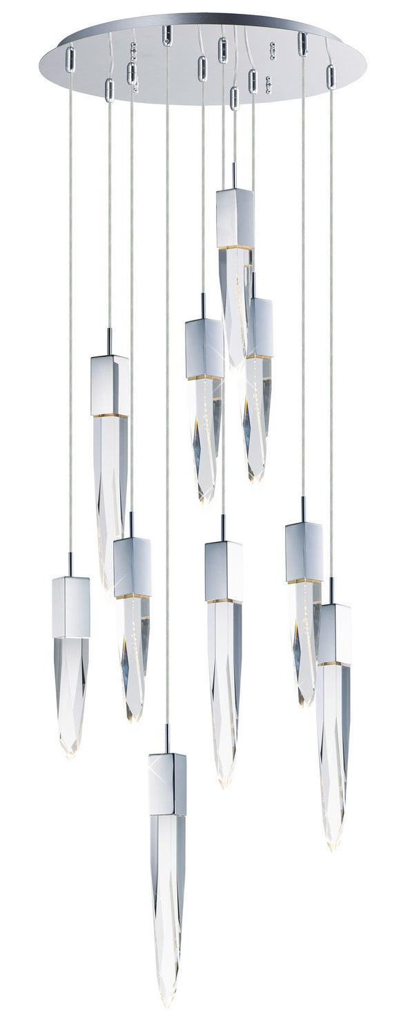 ET2 E31247-20PC LED Pendant, Polished Chrome
