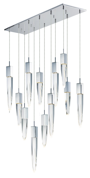 ET2 E31248-20PC LED Pendant, Polished Chrome