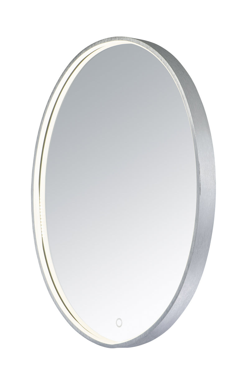 ET2 E42012-90AL LED Mirror, Brushed Aluminum
