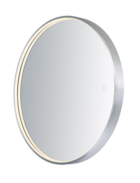 ET2 E42016-90AL LED Mirror, Brushed Aluminum