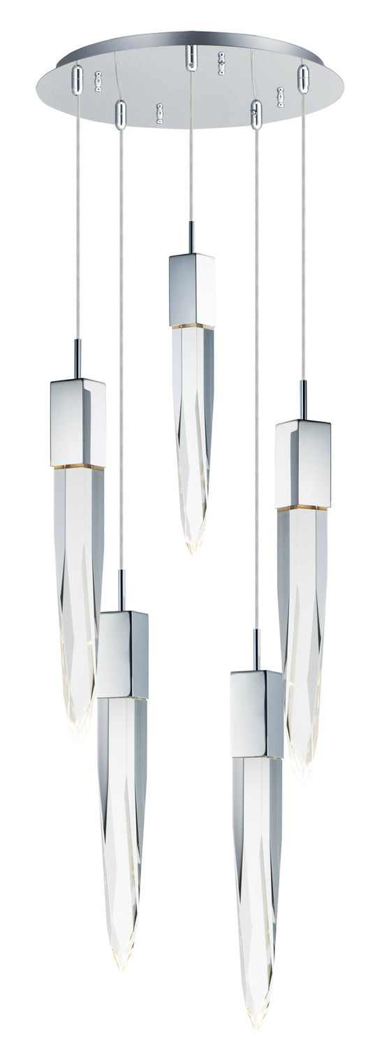 ET2 E31244-20PC LED Pendant, Polished Chrome