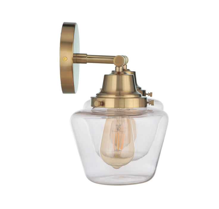 Craftmade 19518SB2 Two Light Vanity, Satin Brass