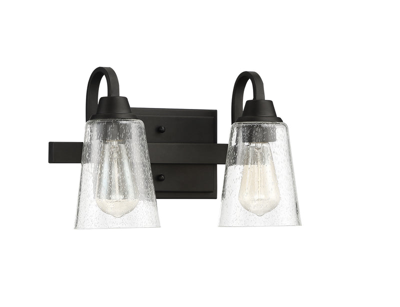 Craftmade 41902-ESP-CS Two Light Vanity, Espresso