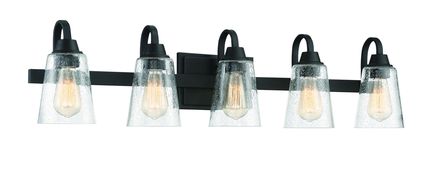 Craftmade 41905-ESP-CS Five Light Vanity, Espresso
