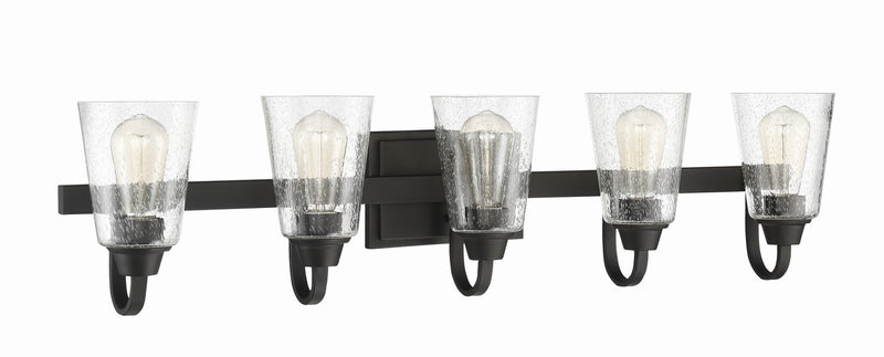 Craftmade 41905-ESP-CS Five Light Vanity, Espresso