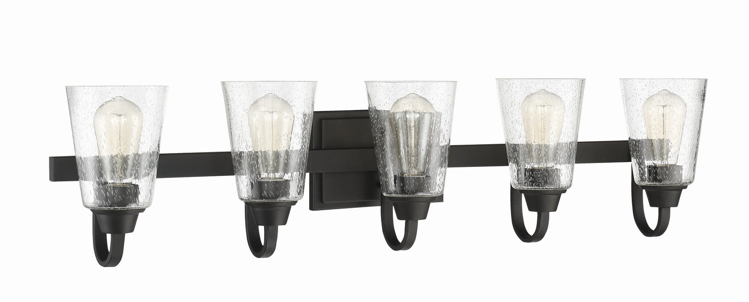 Craftmade 41905-ESP-CS Five Light Vanity, Espresso