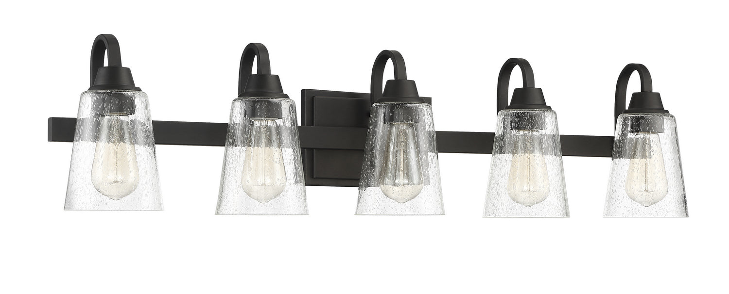 Craftmade 41905-ESP-CS Five Light Vanity, Espresso