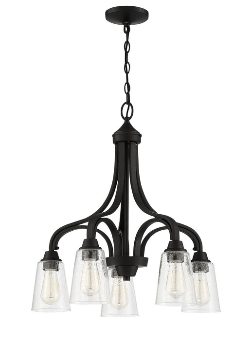 Craftmade 41915-ESP-CS Five Light Chandelier, Espresso