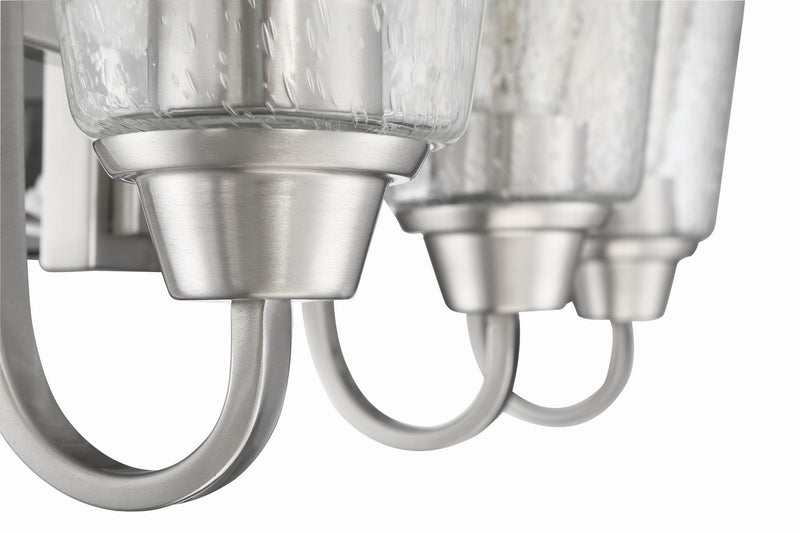 Craftmade 41925-BNK-CS Five Light Chandelier, Brushed Polished Nickel