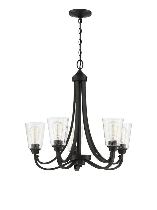Craftmade 41925-ESP-CS Five Light Chandelier, Espresso