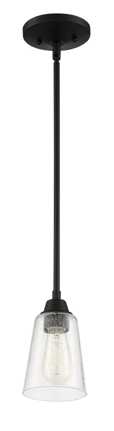 Craftmade 41991-ESP-CS One Light Mini Pendant, Espresso