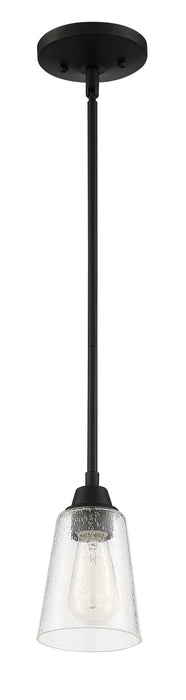 Craftmade 41991-ESP-CS One Light Mini Pendant, Espresso