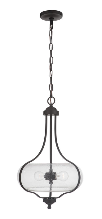 Craftmade 49992-ESP Two Light Pendant, Espresso